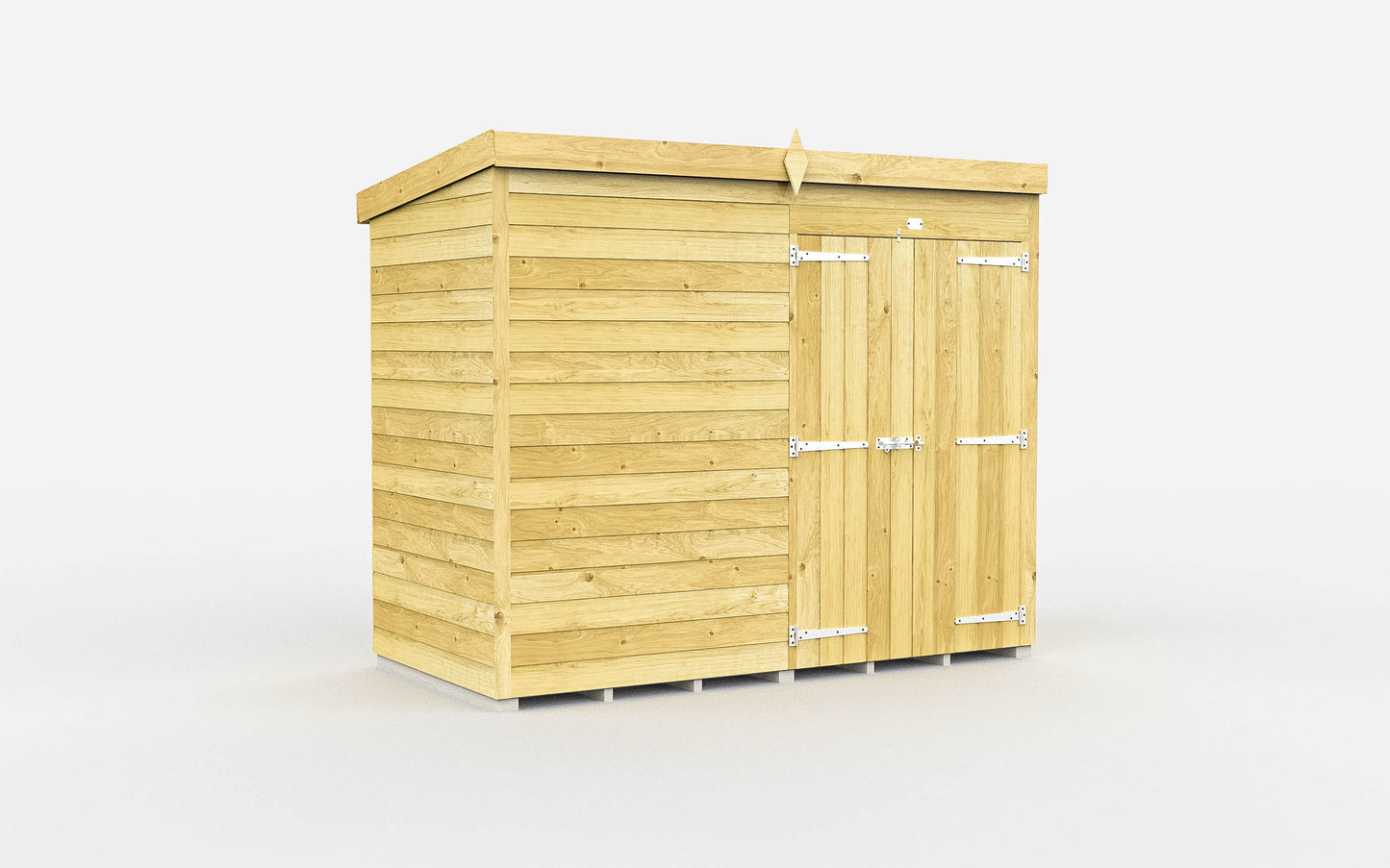Sheds DIY Pent Garden Shed 4 ft Width