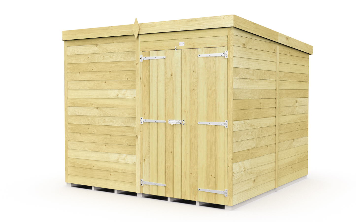Sheds DIY Pent Garden Shed 8 ft Width