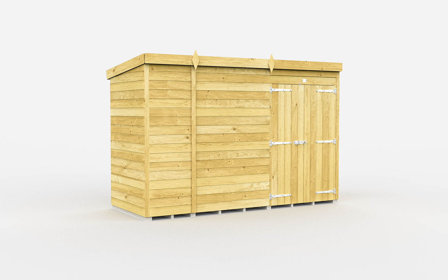 Sheds DIY Pent Garden Shed 4 ft Width