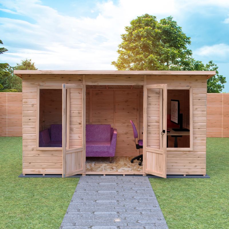 Shire Peony 12x6 Pent Summerhouse