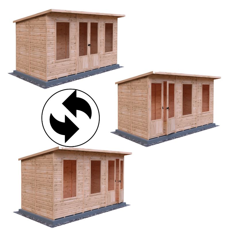 Shire Peony 12x6 Pent Summerhouse