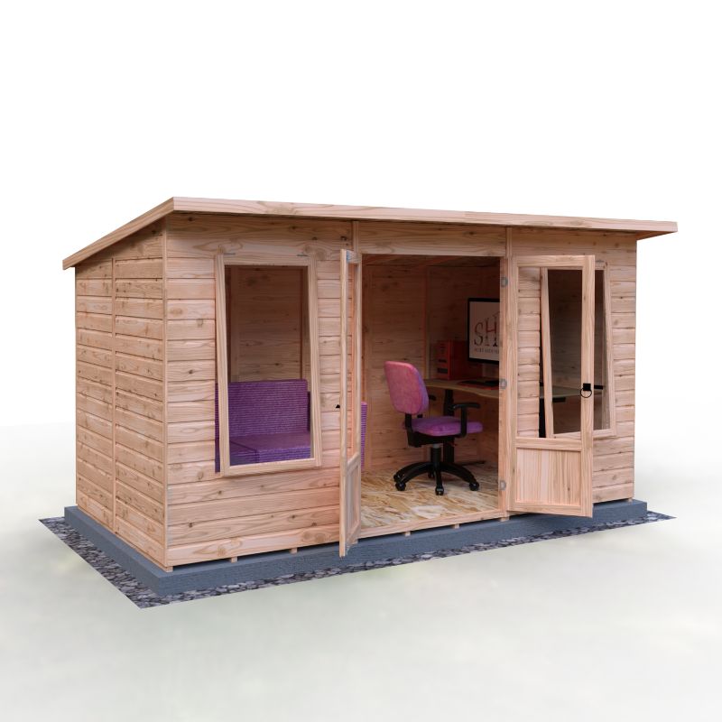 Shire Peony 12x6 Pent Summerhouse
