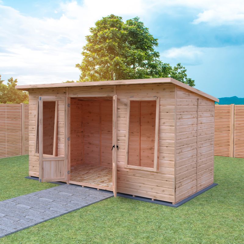 Shire Peony 12x6 Pent Summerhouse