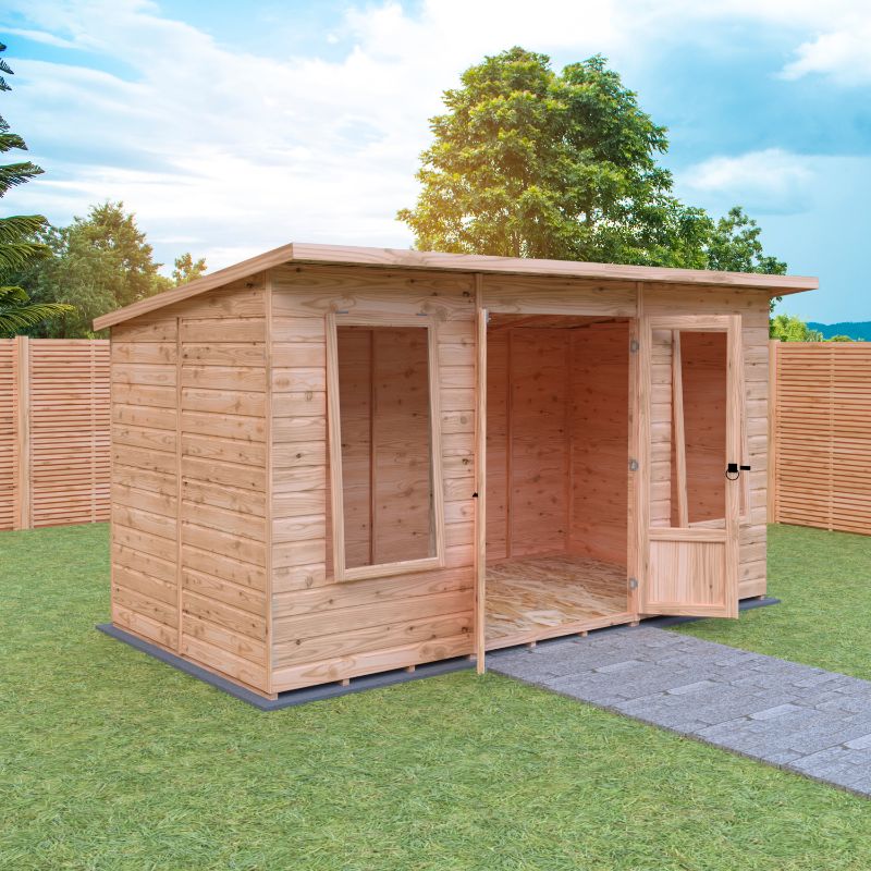 Shire Peony 12x6 Pent Summerhouse