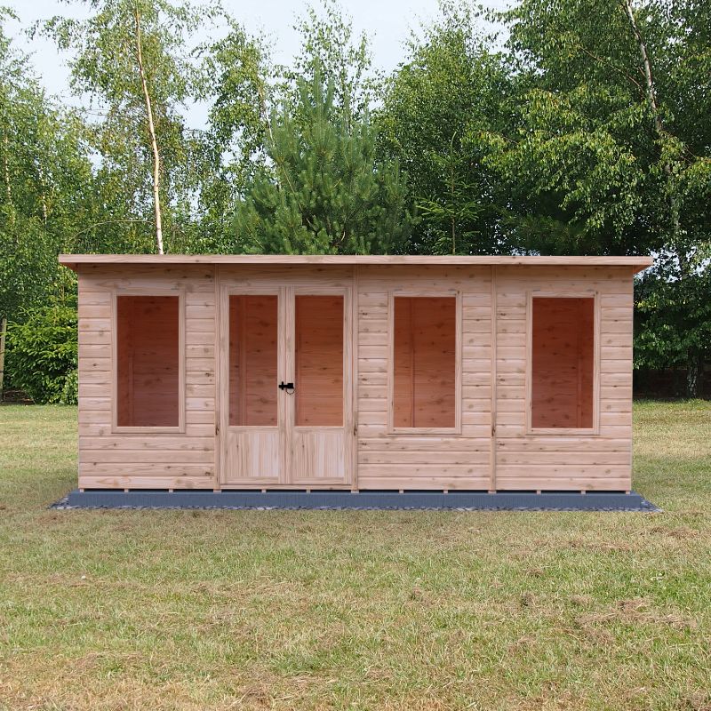 Shire Peony 16x6 Pent Summerhouse