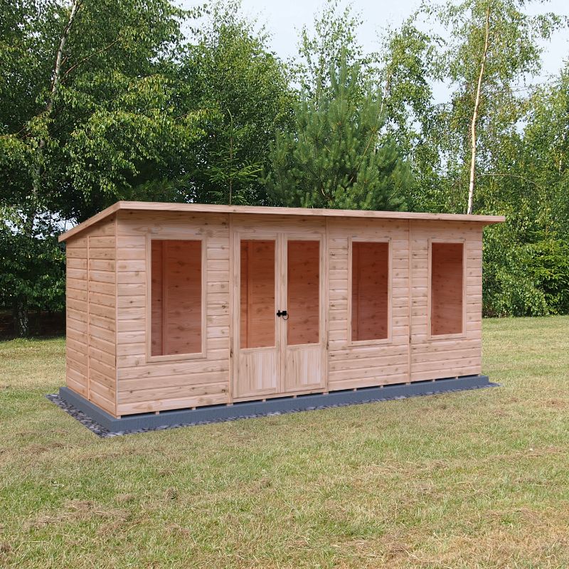 Shire Peony 16x6 Pent Summerhouse