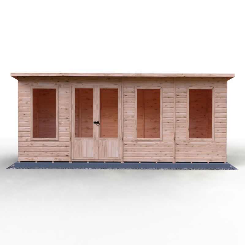 Shire Peony 16x6 Pent Summerhouse