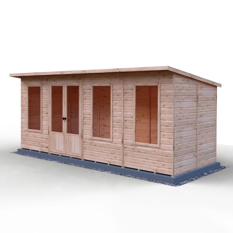 Shire Peony 16x6 Pent Summerhouse