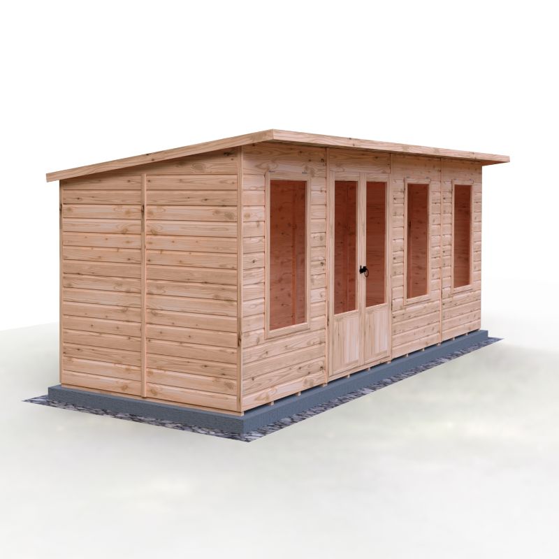 Shire Peony 16x6 Pent Summerhouse