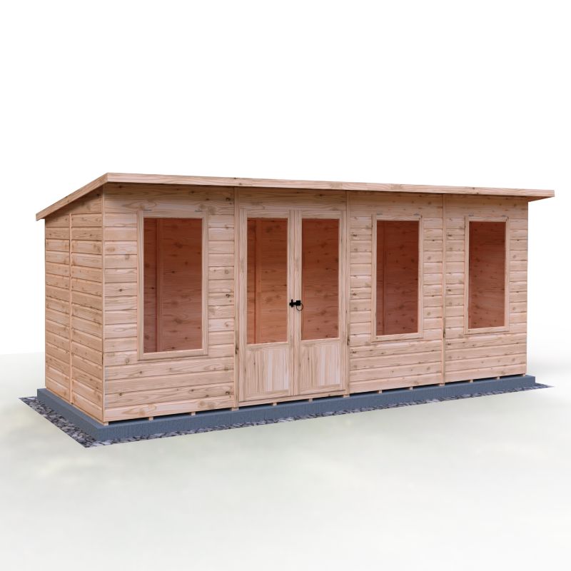 Shire Peony 16x6 Pent Summerhouse
