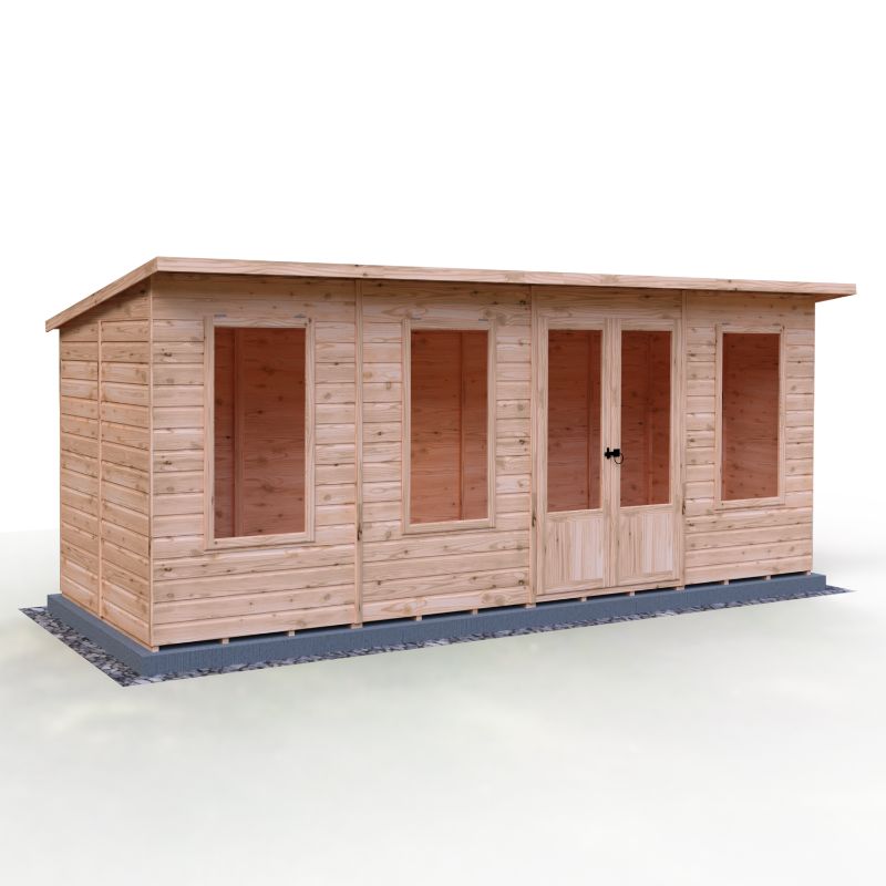 Shire Peony 16x6 Pent Summerhouse