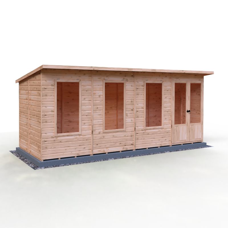 Shire Peony 16x6 Pent Summerhouse