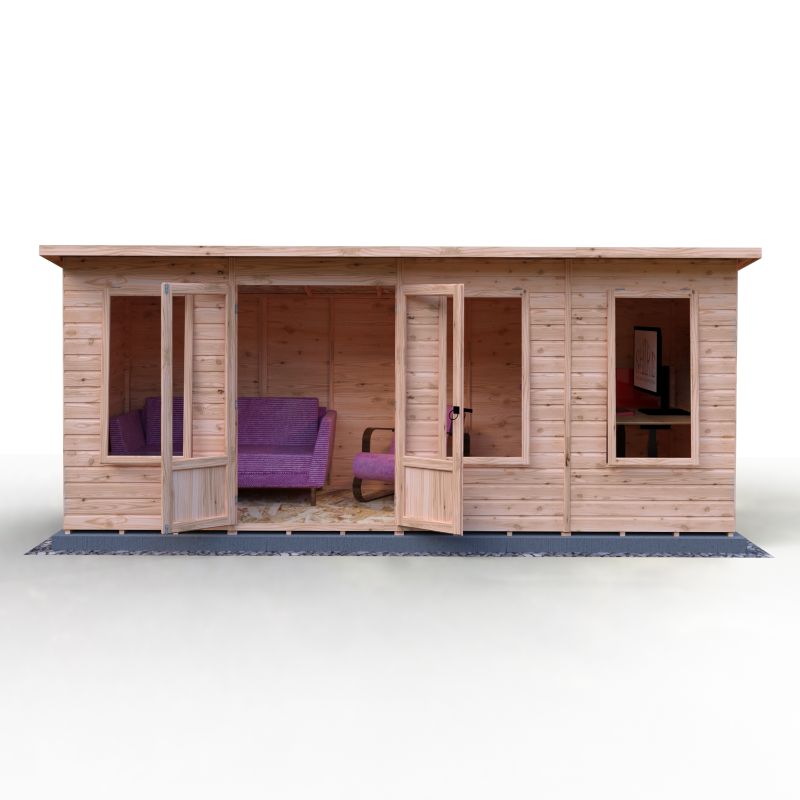 Shire Peony 16x6 Pent Summerhouse
