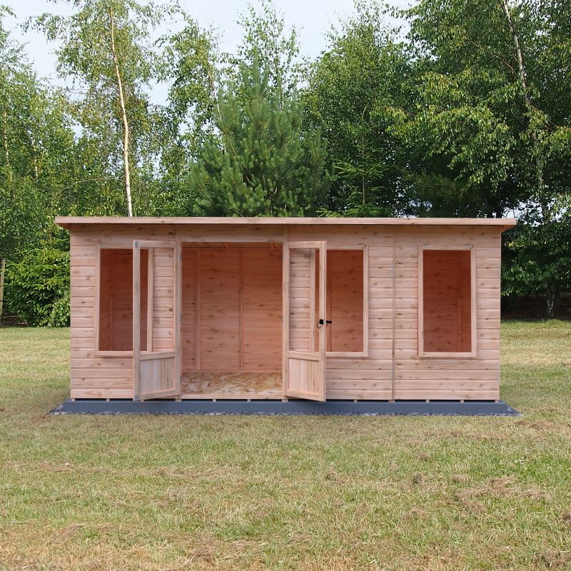 Shire Peony 16x6 Pent Summerhouse