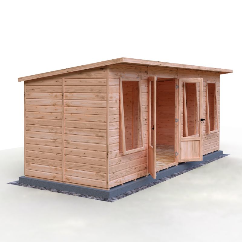 Shire Peony 16x6 Pent Summerhouse