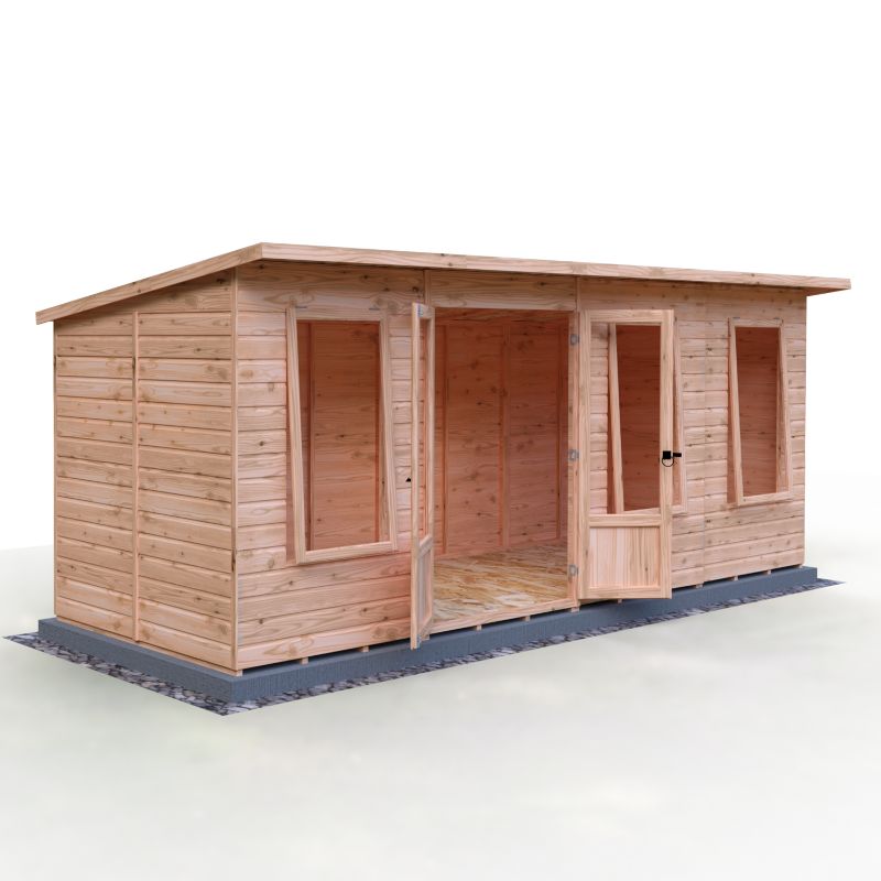 Shire Peony 16x6 Pent Summerhouse