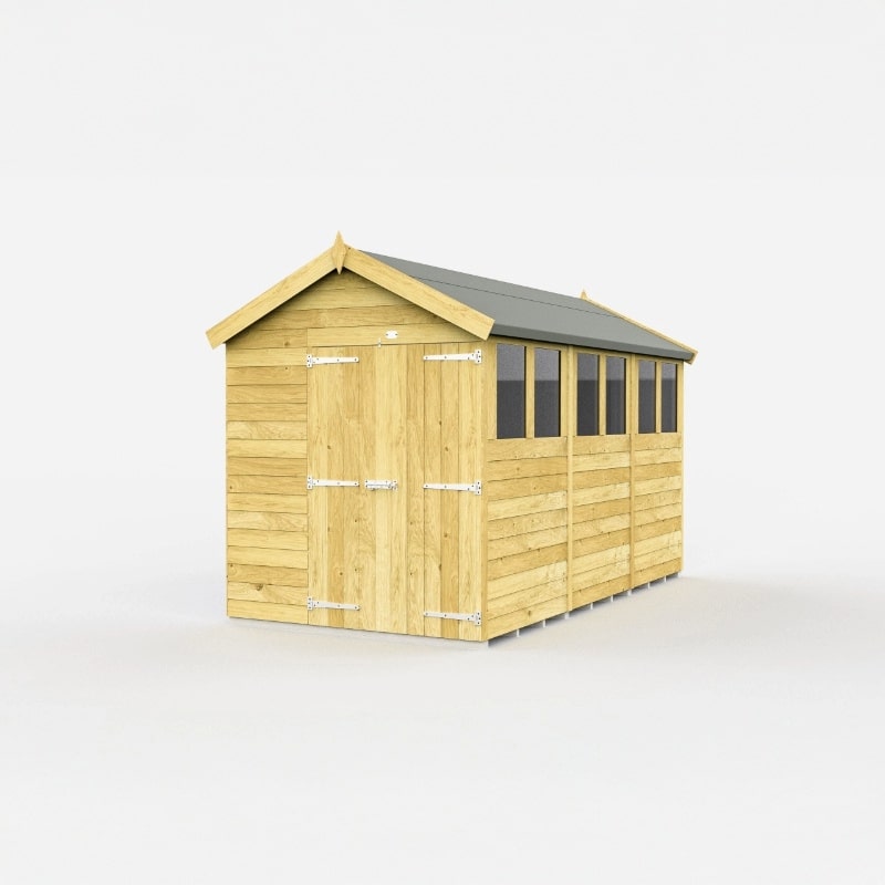 Sheds DIY Apex Garden Shed 7 ft Width