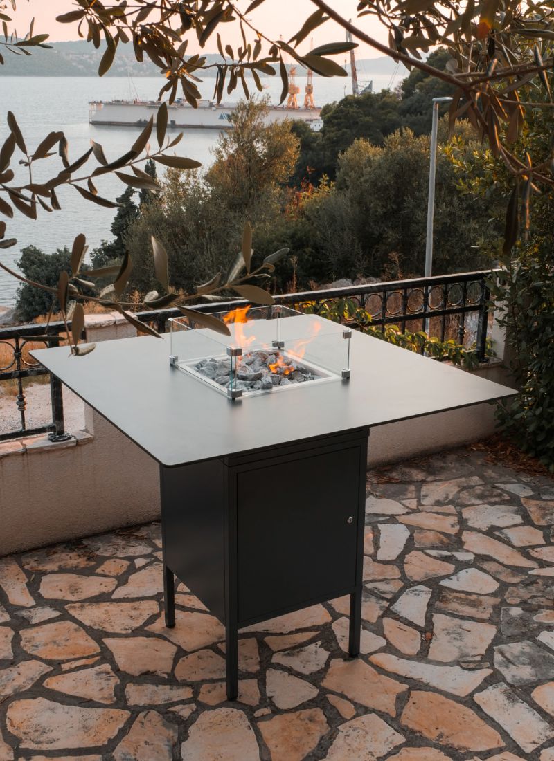 Engasco Slava High 90cm2-120cm2 Fire Table
