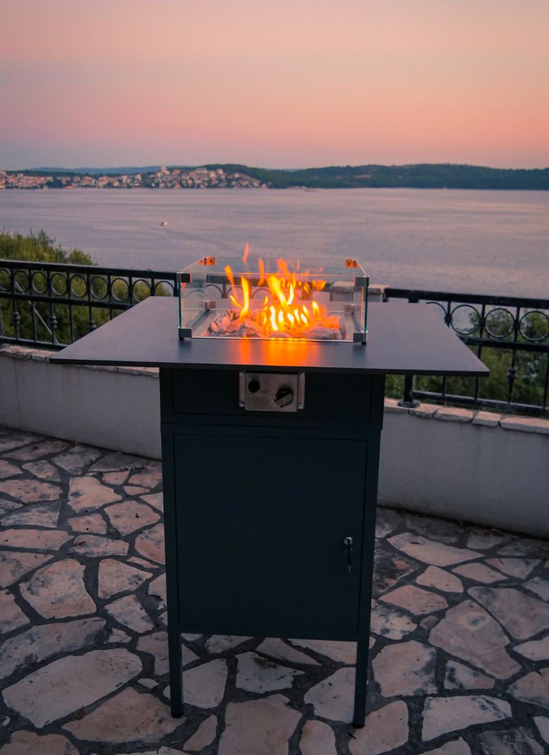 Engasco Slava High 90cm2-120cm2 Fire Table