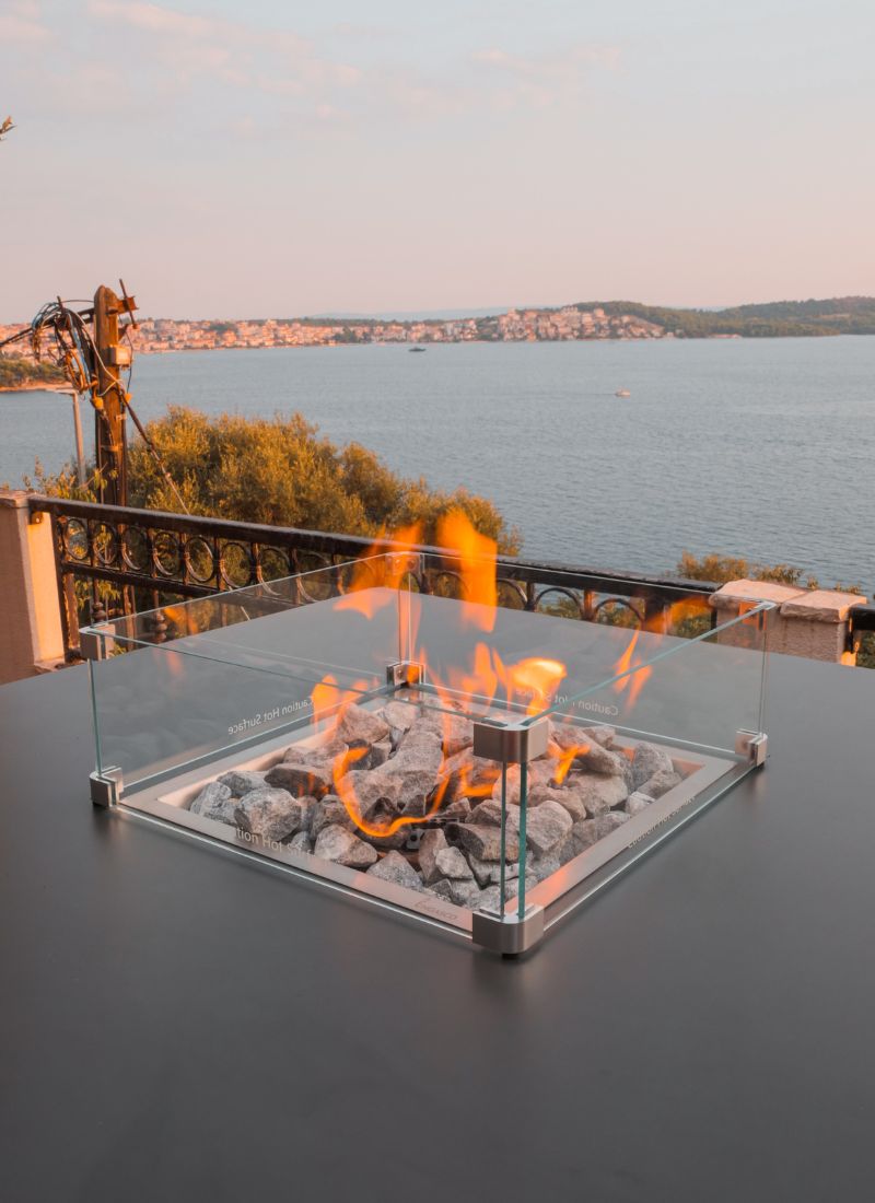 Engasco Slava Low 90cm2-120cm2 Fire Table