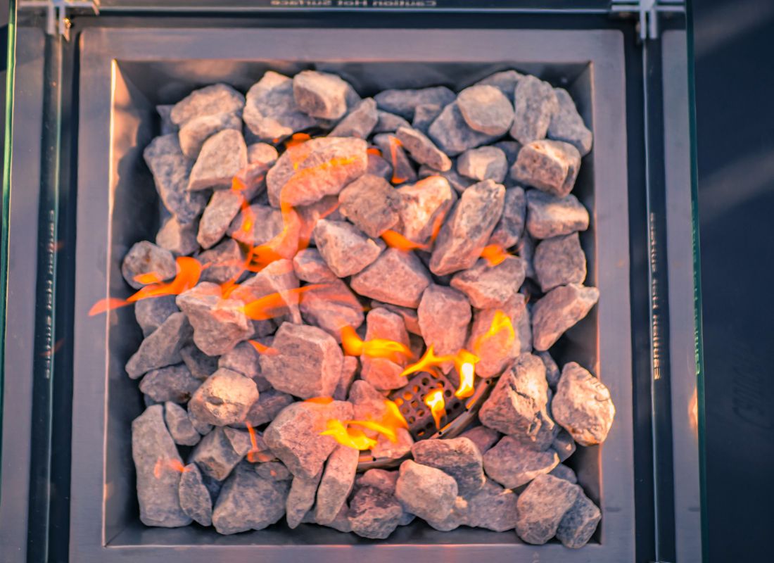 Engasco Slava Low 90cm2-120cm2 Fire Table