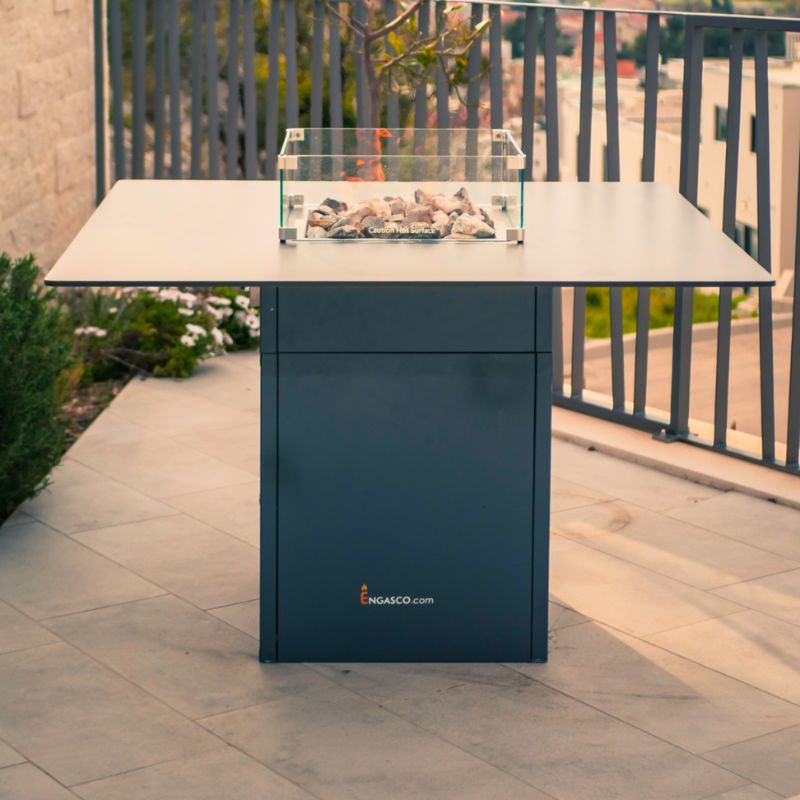 Engasco Slava Low 90cm2-120cm2 Fire Table