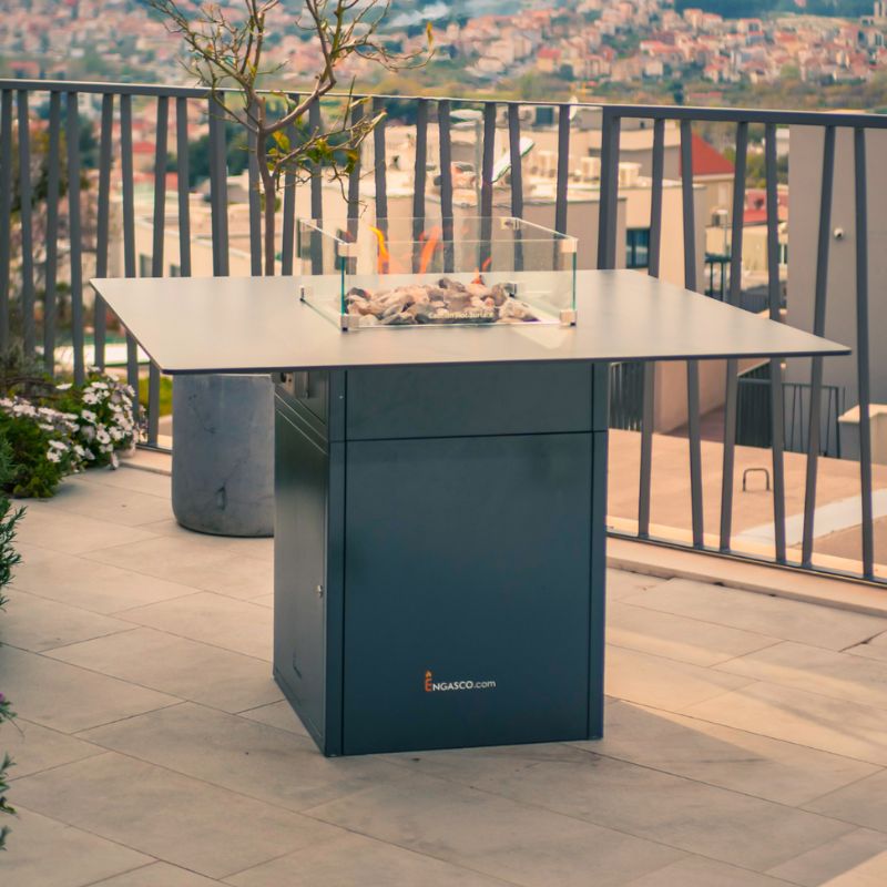 Engasco Slava Low 90cm2-120cm2 Fire Table