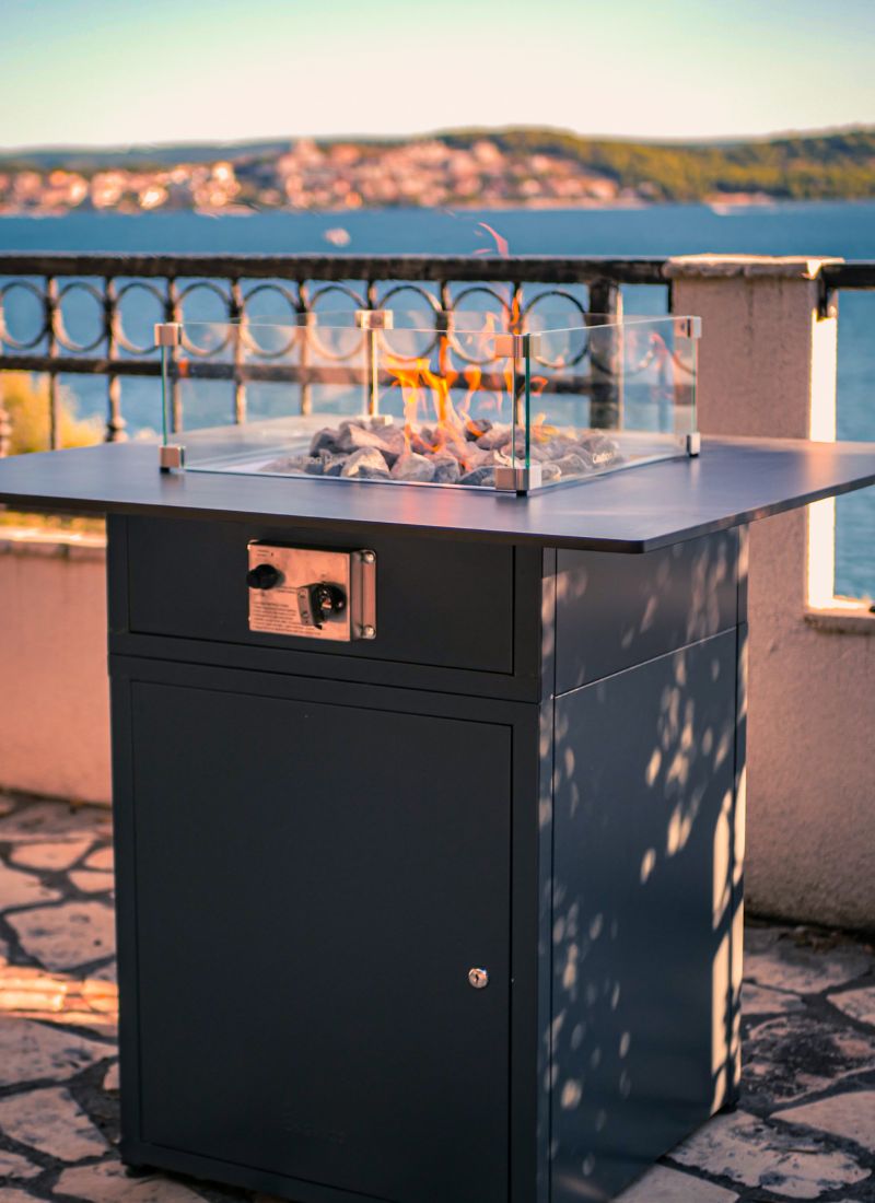 Engasco Slava Low 90cm2-120cm2 Fire Table
