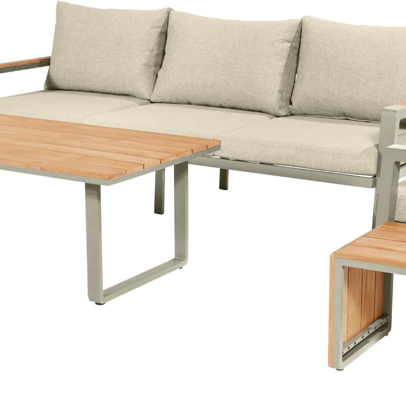 Pacific Lifestyle - Stockholm Limestone Outdoor Seating Set