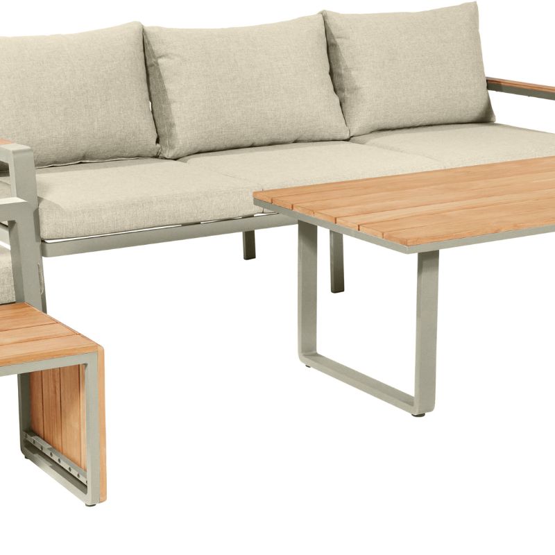 Pacific Lifestyle - Stockholm Limestone Outdoor Seating Set
