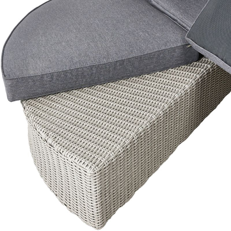 Pacific Lifestyle - Stone Grey Bermuda Day Bed
