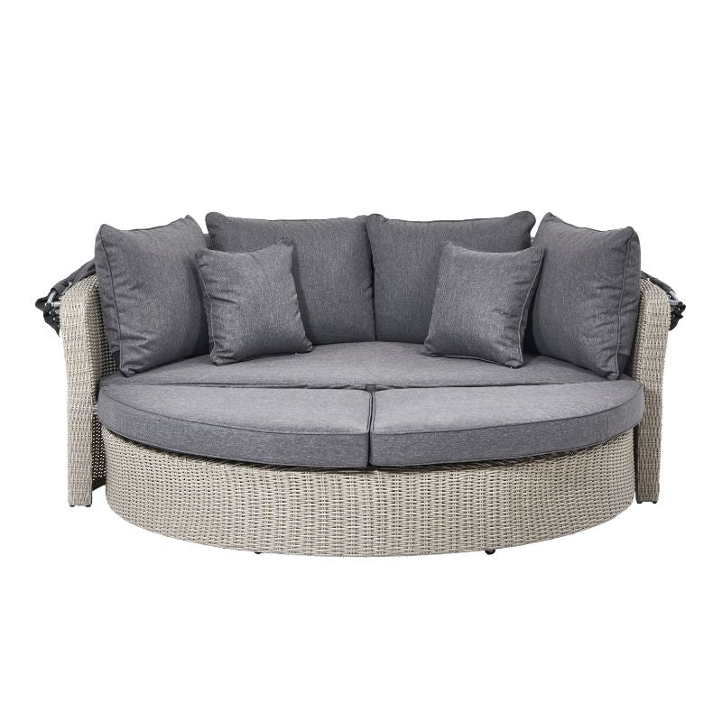 Pacific Lifestyle - Stone Grey Bermuda Day Bed