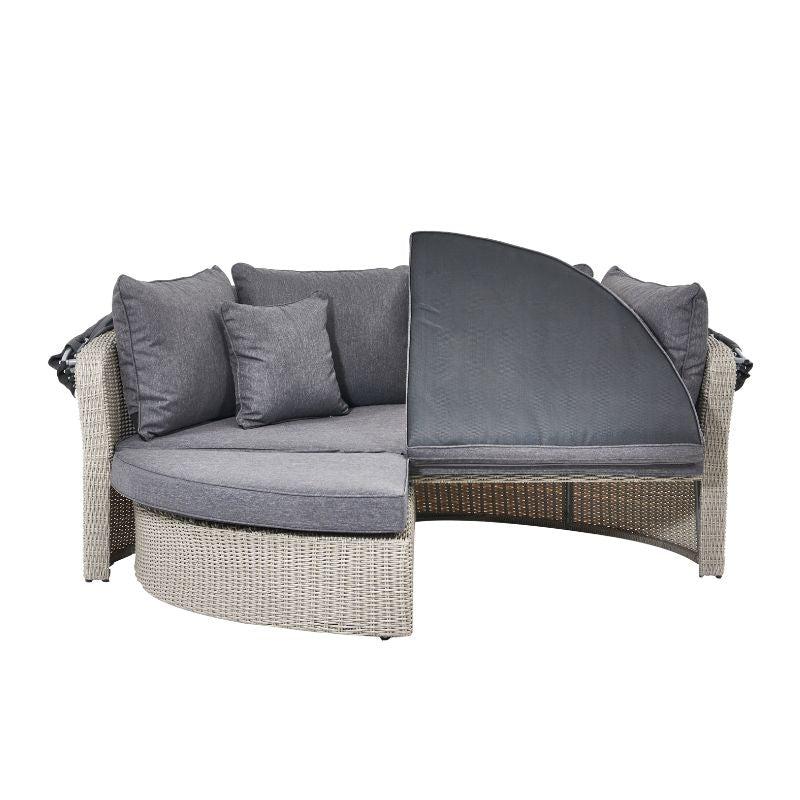 Pacific Lifestyle - Stone Grey Bermuda Day Bed