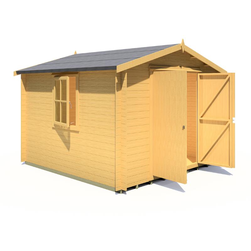 Shire Bradley 10x10 19mm Log cabin