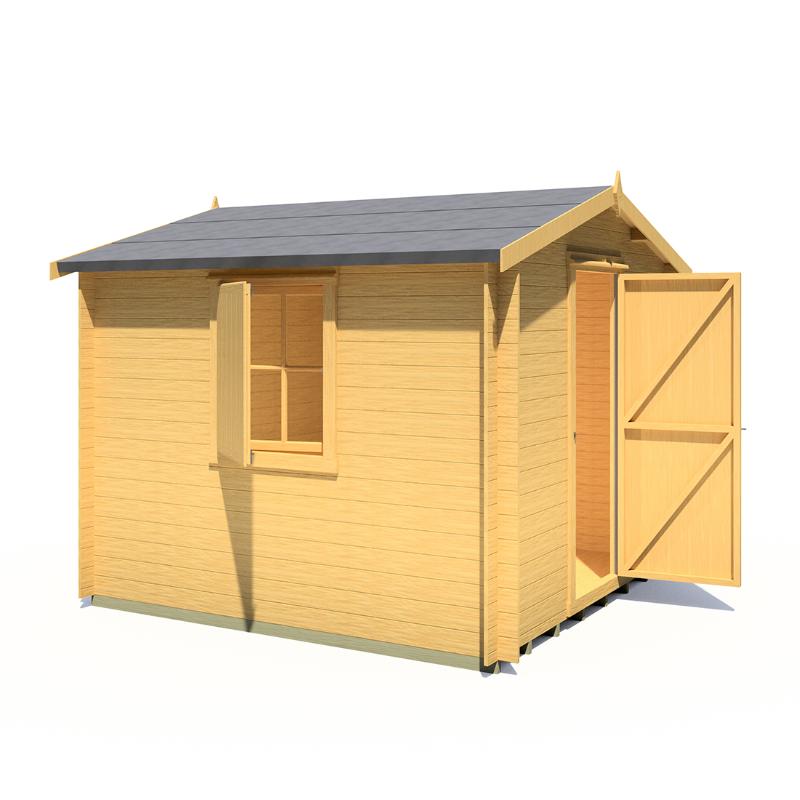 Shire Camelot 9x9 19mm Log cabin