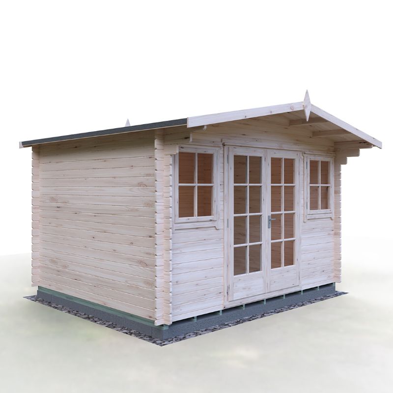 Shire Clipstone 12x10 28mm Log cabin