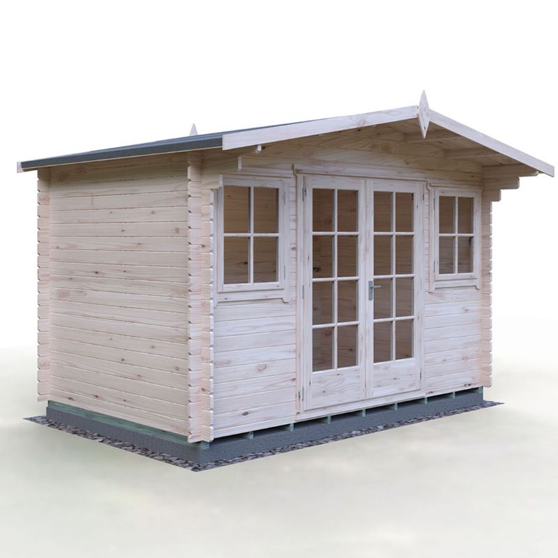 Shire Clipstone 12x8 28mm Log cabin