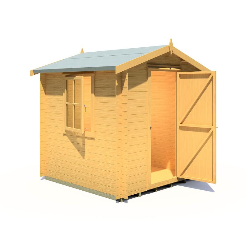 Shire Danbury 7x7 19mm Log cabin