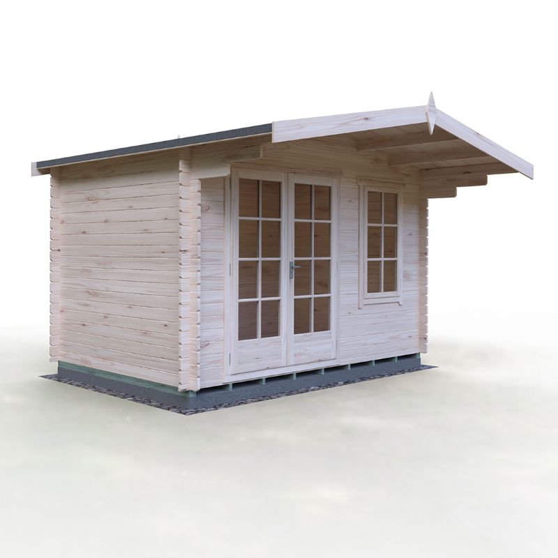 Shire Glenmore 12x8 28mm Log cabin