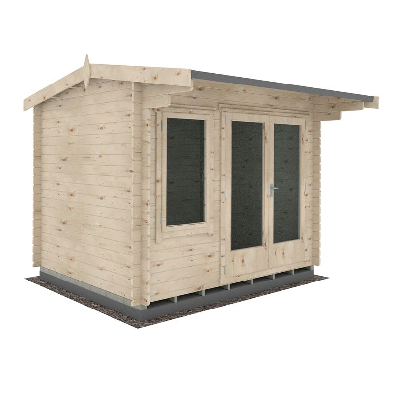Shire Marlborough 8x10 28mm Log cabin