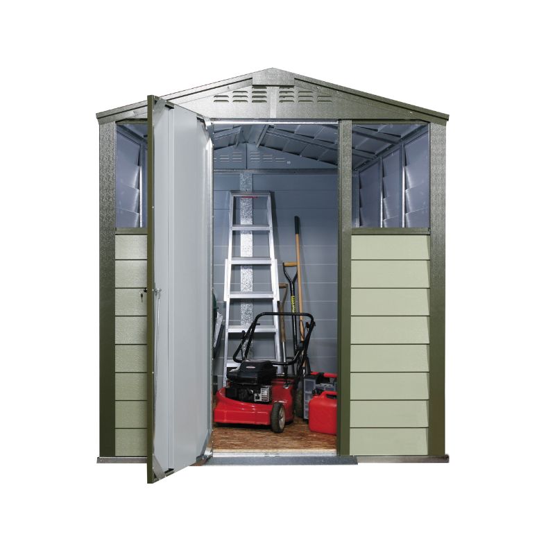 Trimetals Titan 630 Apex Metal Garden Shed