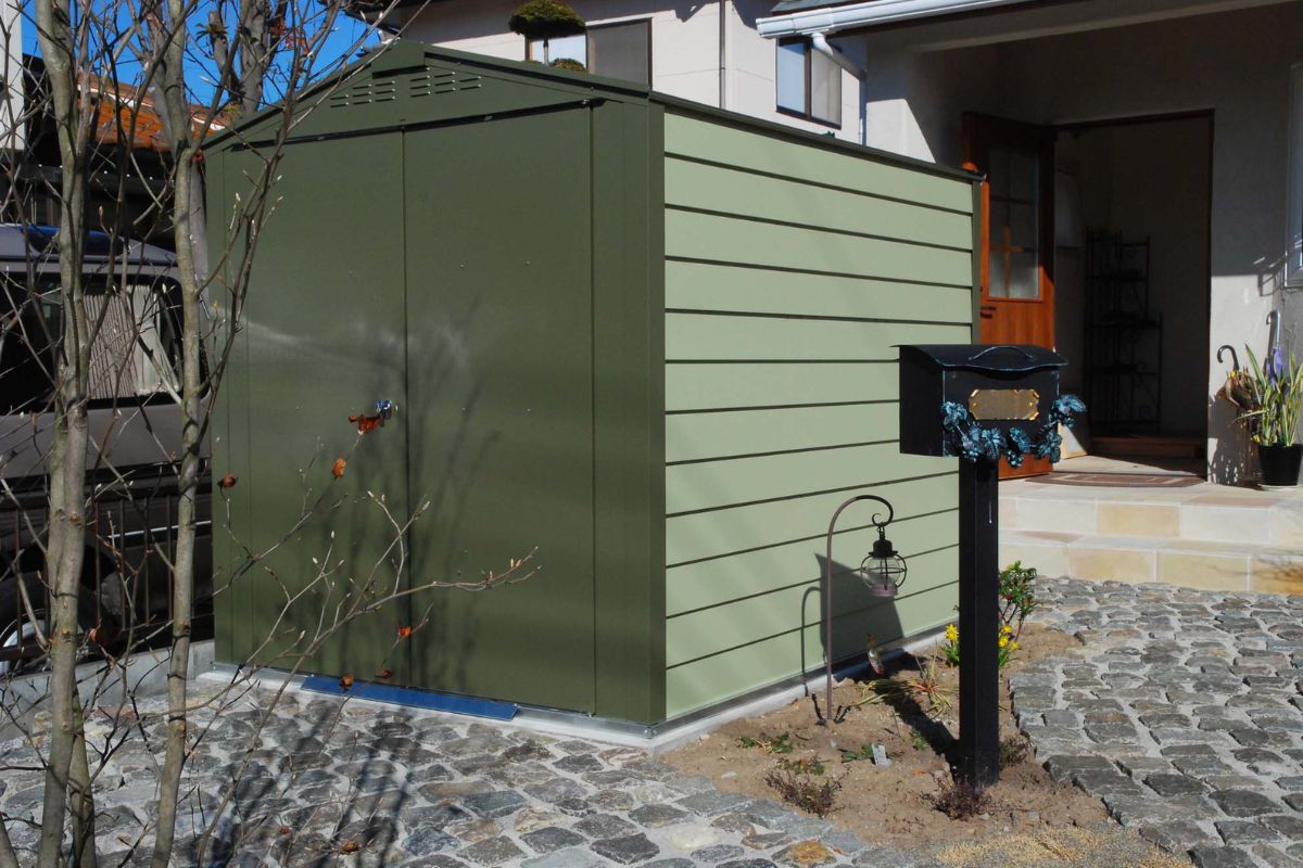 Trimetals Titan 630 Apex Metal Garden Shed