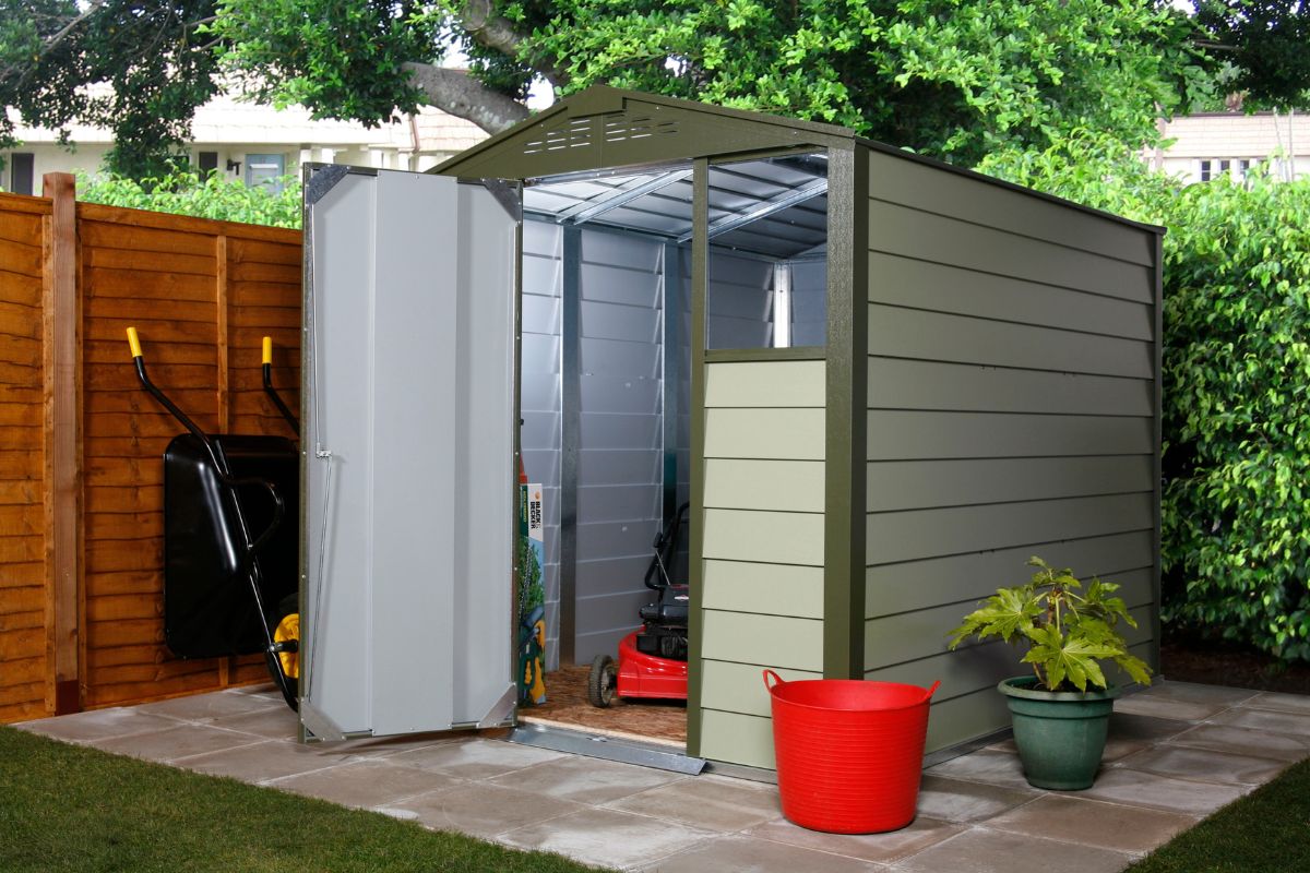 Trimetals Titan 630 Apex Metal Garden Shed