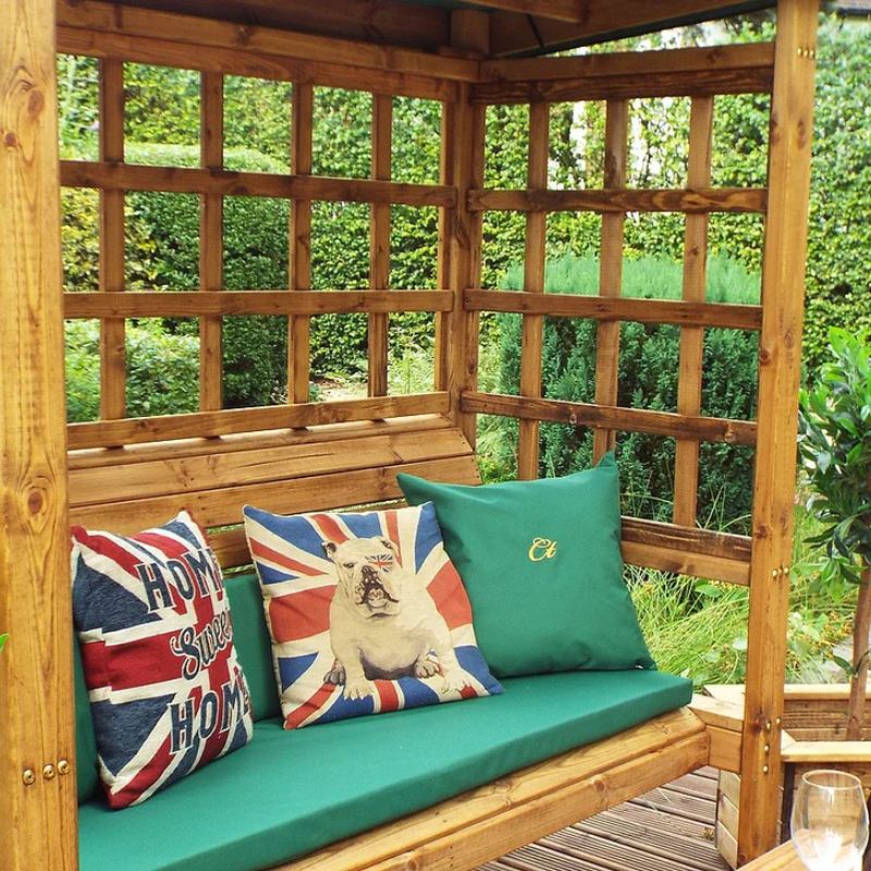 Charles Taylor - Bramham Three Seater Arbour Green