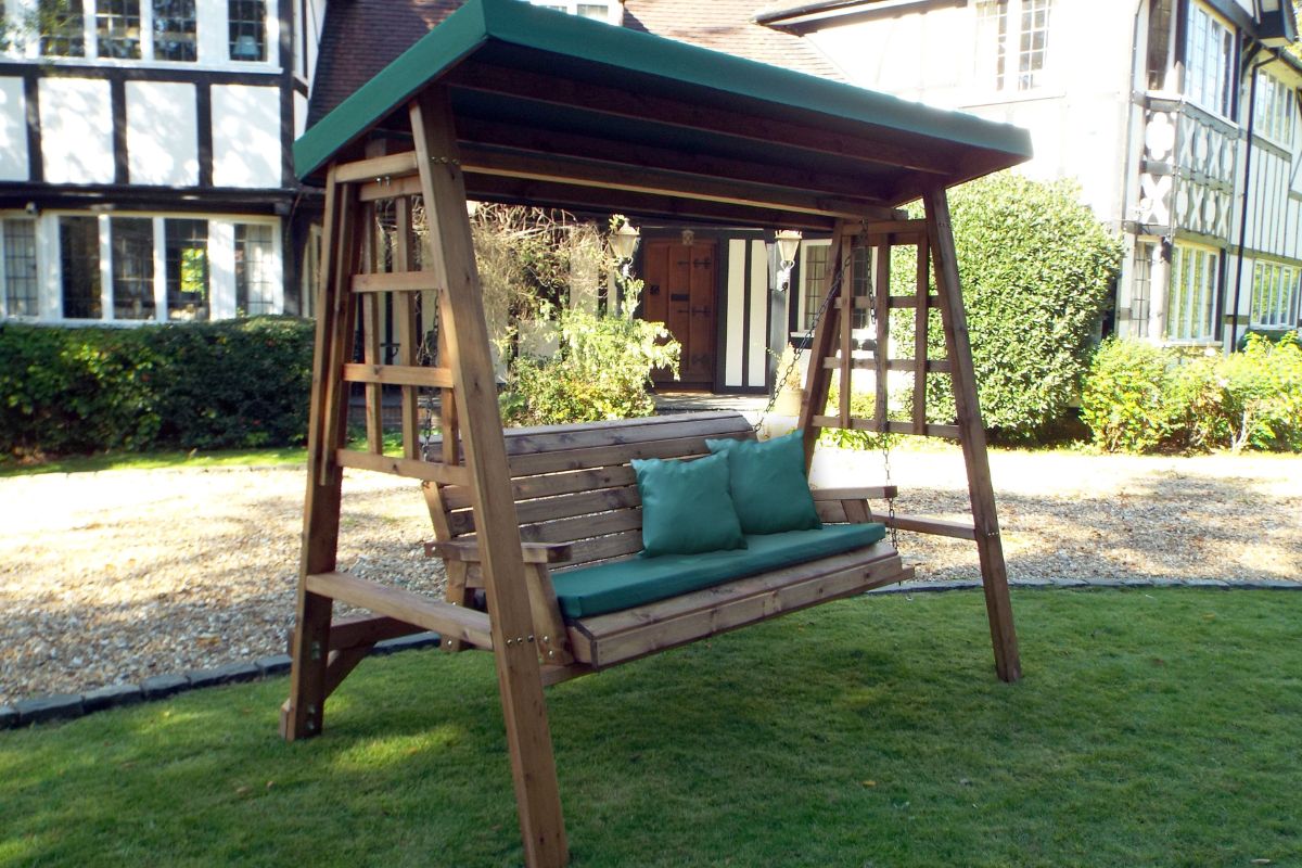 Charles Taylor - Dorset Three Seater Swing Green