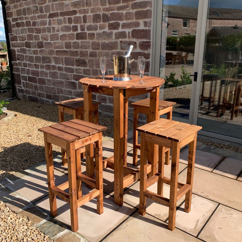 Charles Taylor - Alfresco Bar Set Four Seater