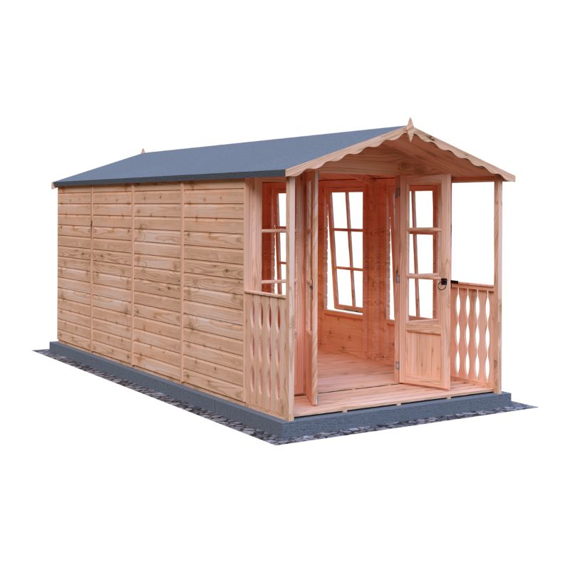 Shire Westminister and Verandah 15x7 Summerhouse