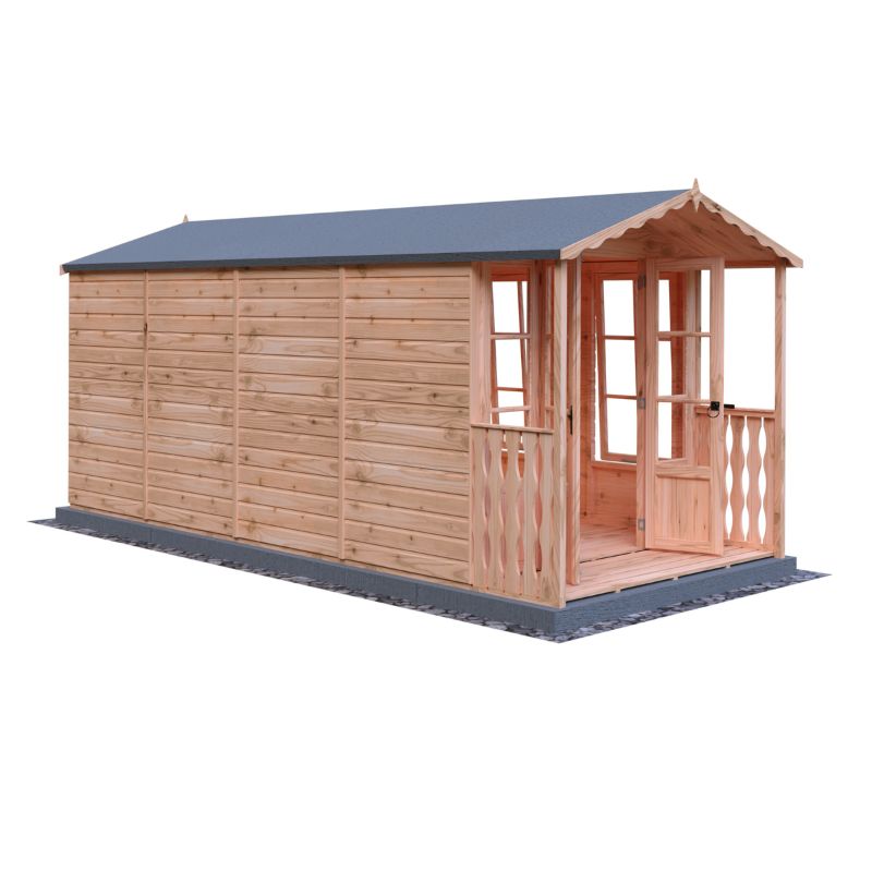 Shire Westminister and Verandah 15x7 Summerhouse