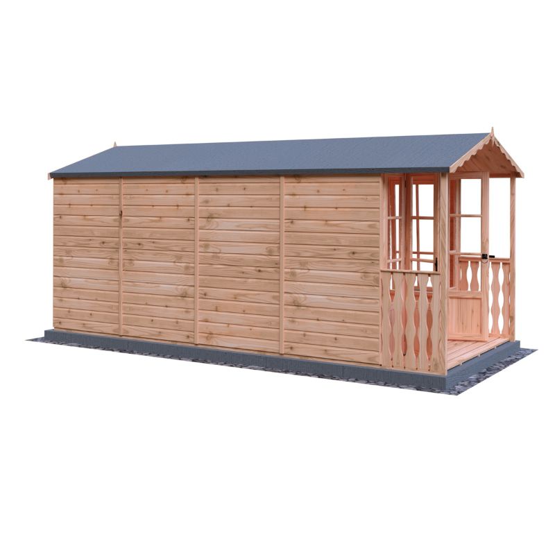 Shire Westminister and Verandah 15x7 Summerhouse