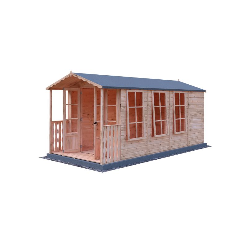Shire Westminister and Verandah 15x7 Summerhouse